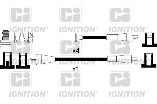 QUINTON HAZELL Augstsprieguma vadu komplekts XC229